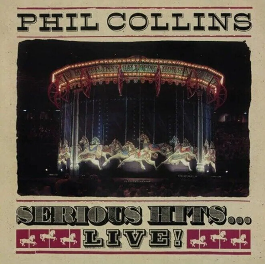 Phil Collins Serious Hits Live ! Album Vinyle 2 LP Edition Standard