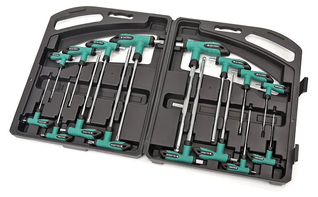 Visser dans les angles difficiles : Tournevis d'angle Mannesmann 16 pcs - 8