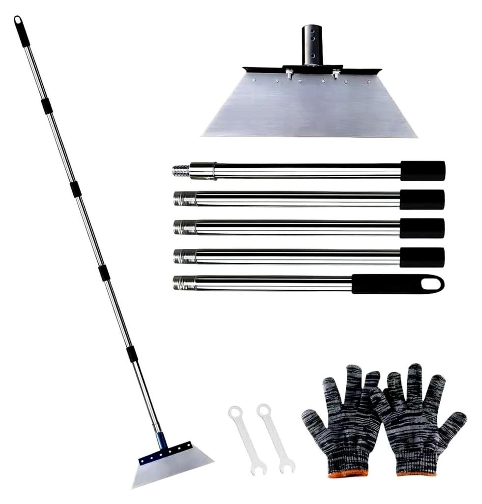 Multifunktionale Gartenschaufel mit 200 cm Stiel, Produktbild 