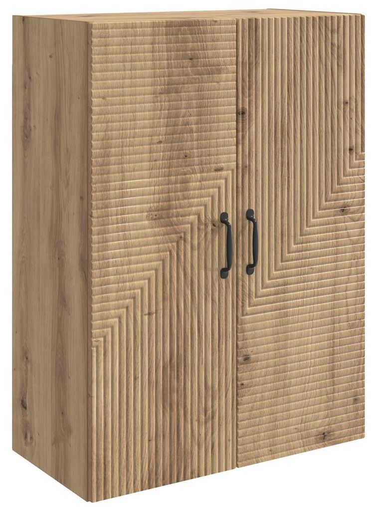 Möbel Wandschrank Artisan-Eiche 66 x 34,5 x 90 cm Holzwerkstoff - Kommoden CC3483