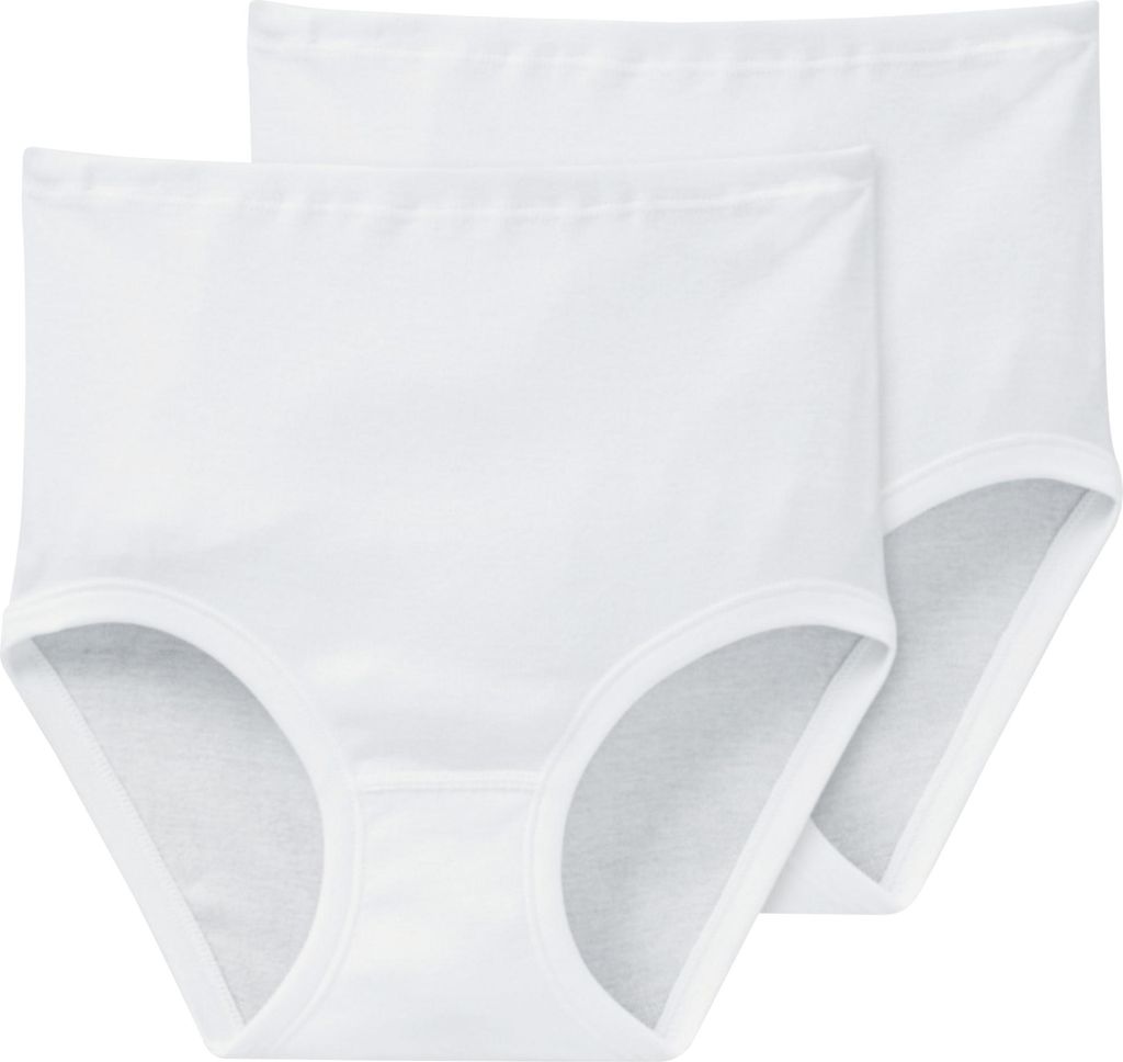 Schiesser Damen 2PACK Taillenslip weiss 038 Produktbild 