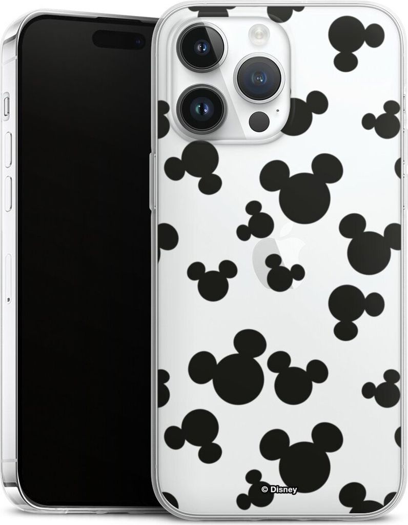 DeinDesign Slim Hülle für Apple iPhone 14 Pro Max Silikon Case Ultra Dünn Handyhülle Disney Mickey Mouse Muster