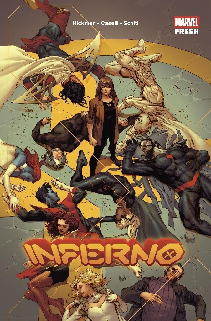 Inferno - Jonathan Hickman, Stefano Caselli (Buch auf Polnisch)