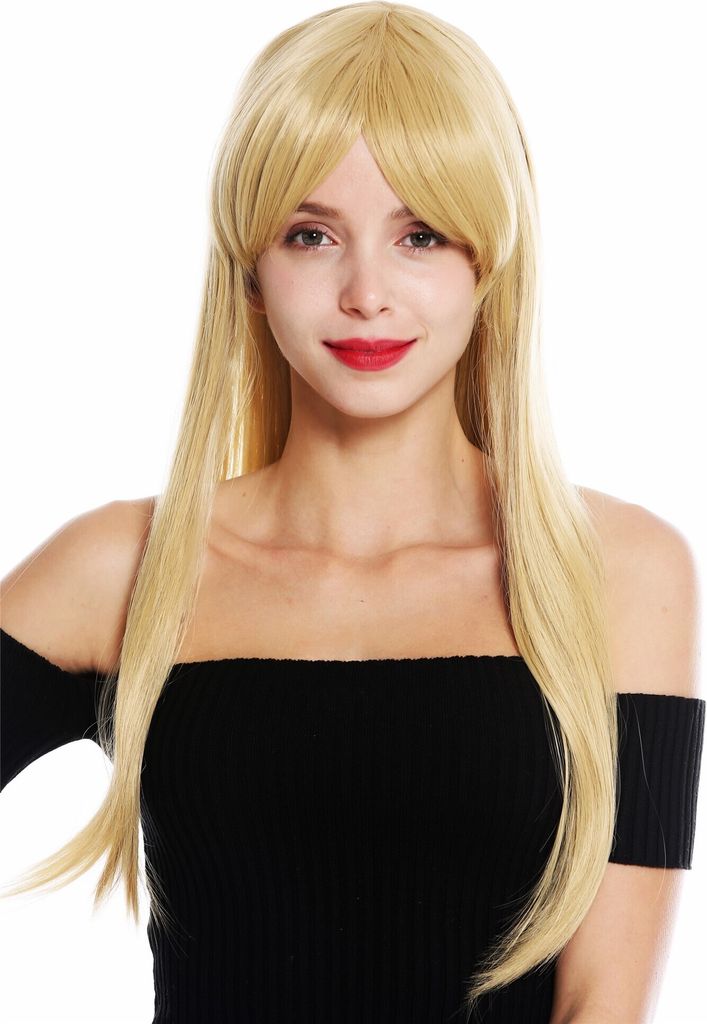WIG ME UP Perücke Pony lang glatt Blond YZF-41062-86 Produktbild 