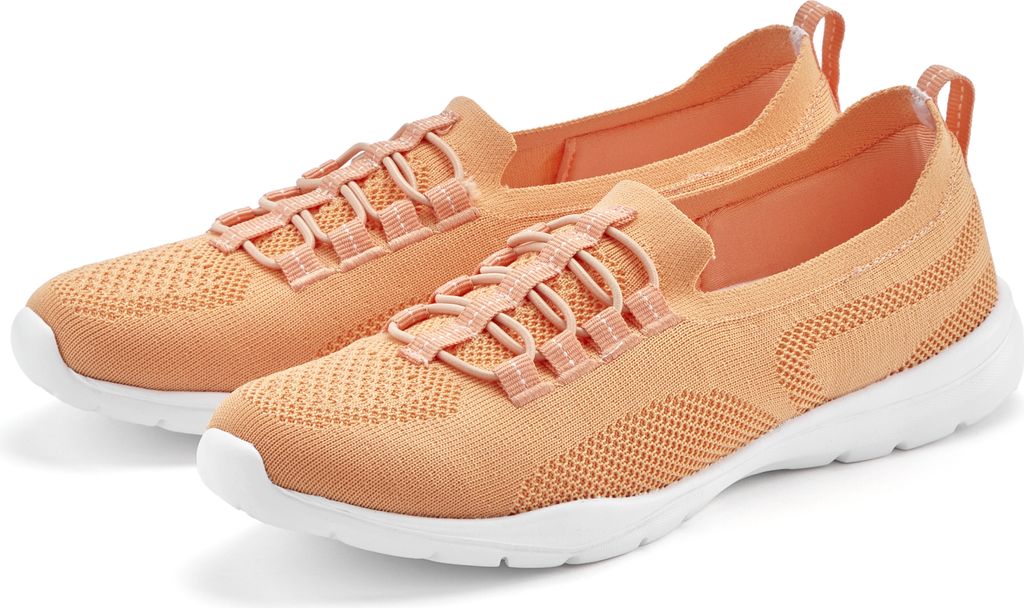 LASCANA Sneaker hellorange Größe 37