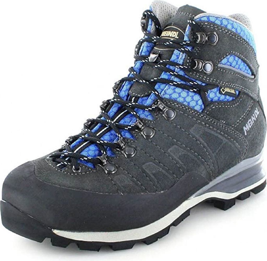 Meindl Damen Antelao GTX Wanderstiefel anthrazit/hellblau 43