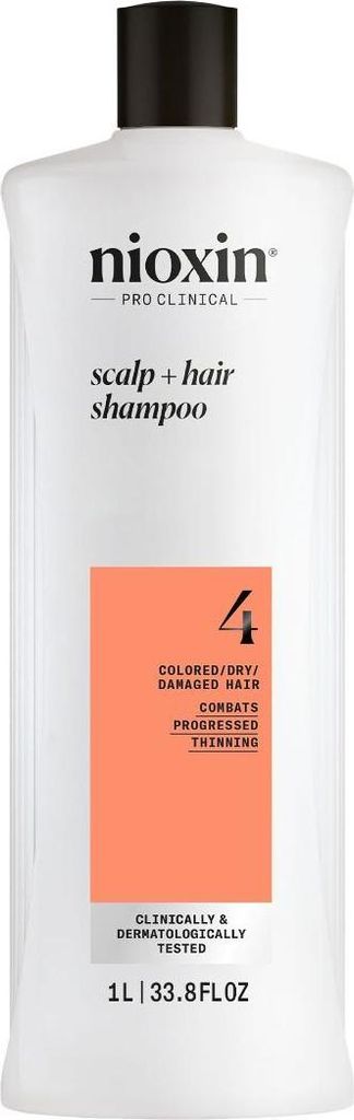 Nioxin System 4 Color Safe Cleanser Shampoo 1000 ml Zdjęcie produktu 