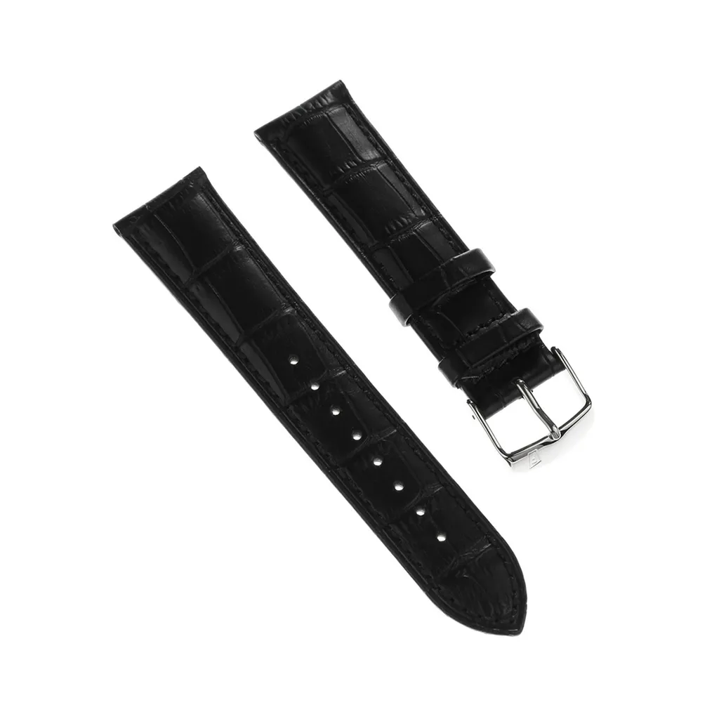 Montre Festina homme en cuir noir robuste et cadran acier raffiné