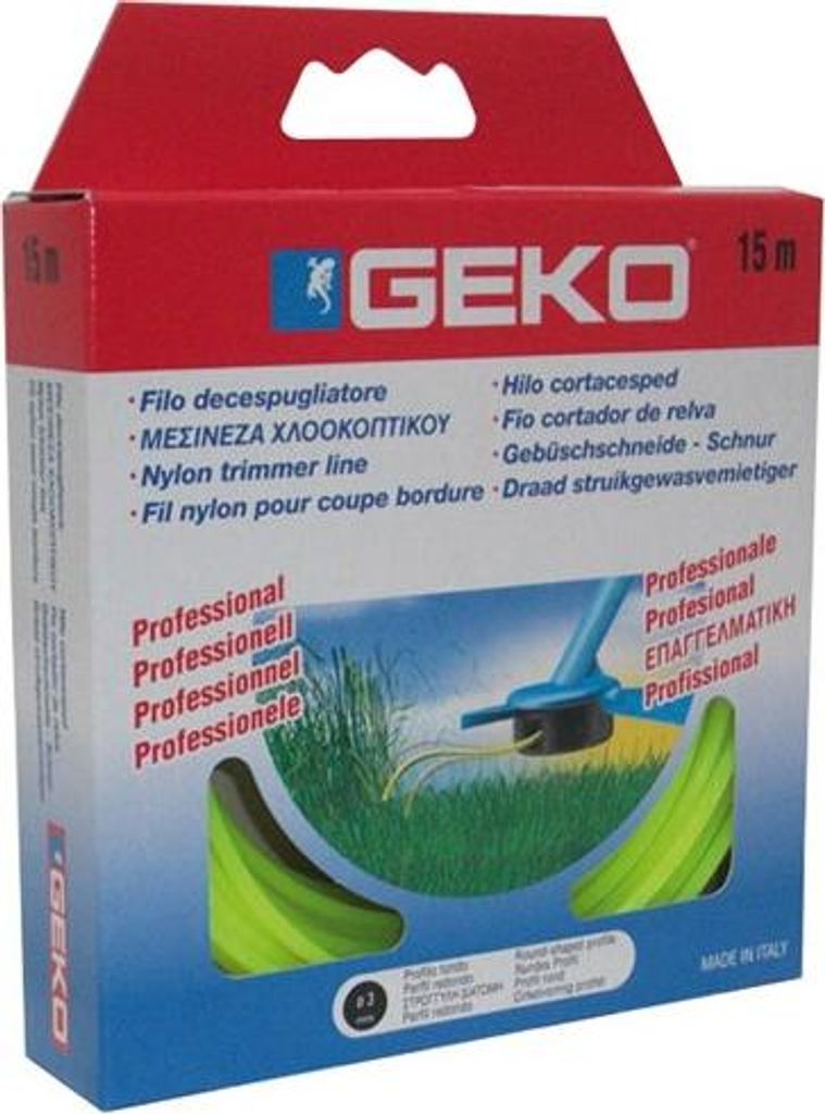 Rundnylon-Filament zum Schneiden und Begrenzen, Durchmesser 1,6 mm x 15 m - Mistral