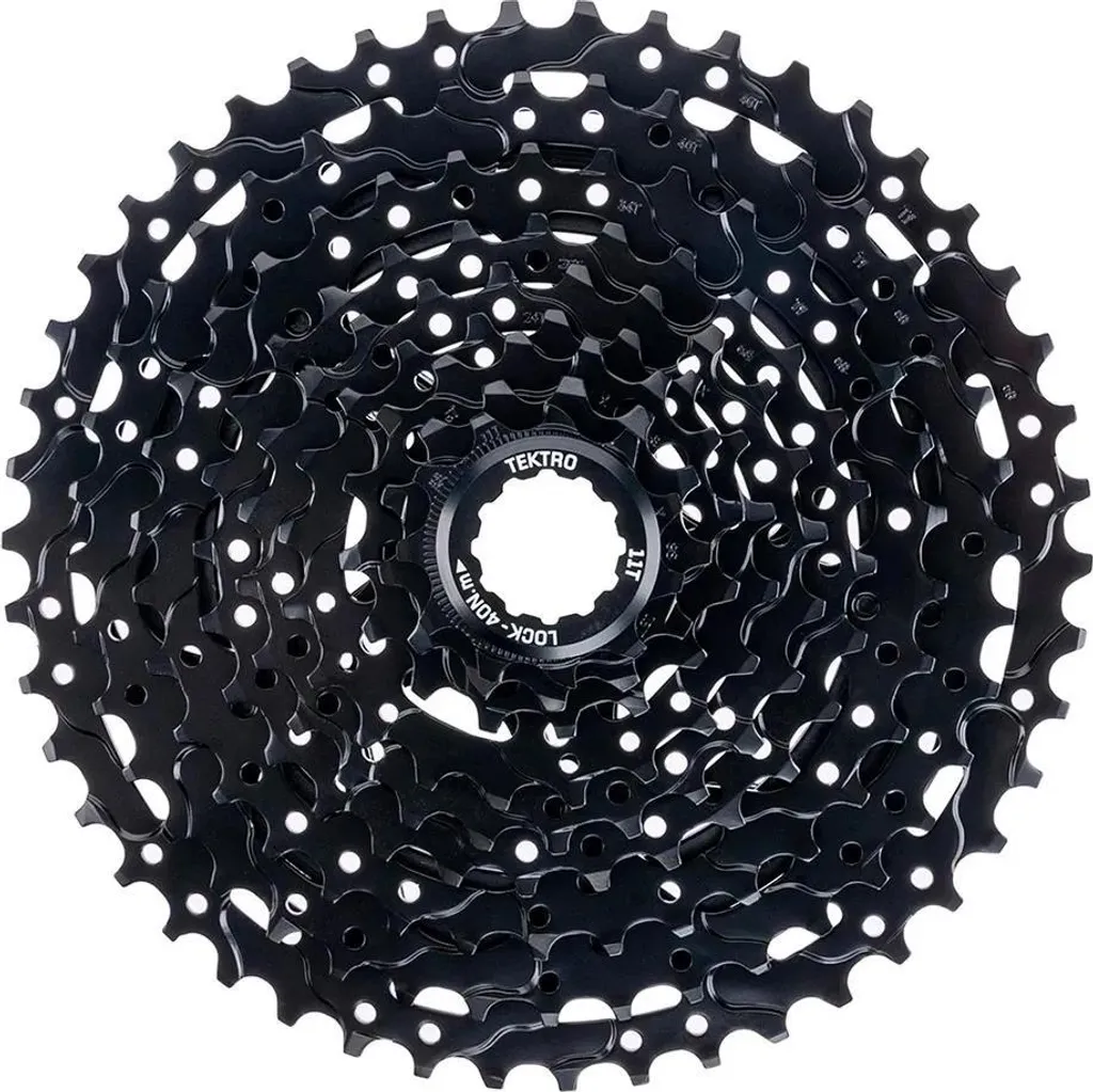 Cassette TEKTRO CS-M350-9 : Évitez l'Usure de Transmission en E-Bike 9V
