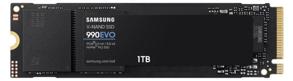 990 EVO Plus 1 TB (PCIe 4.0 x4 / 5.0 x2, NVMe 2, M.2 2280, Produktbild 