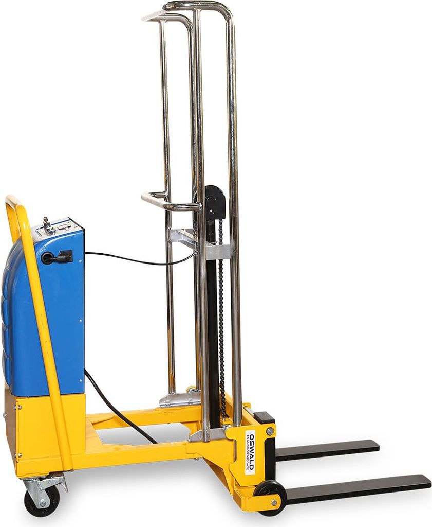 Mini-Stapler MS250 250 kg, 1,4 m Hubhöhe, freitragende Gabelzinken semi-elektrisch