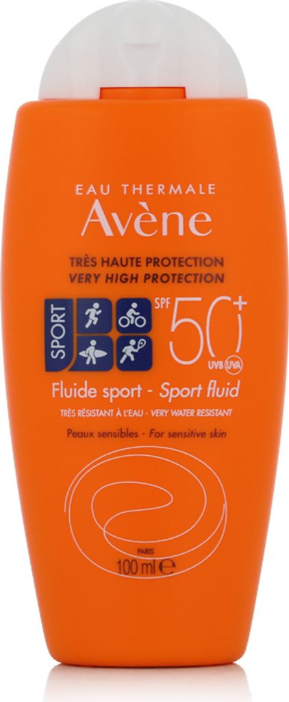 Lotion voor sporters, zonnebrandcrème, Avène, SPF 50+ (100 Productafbeelding 