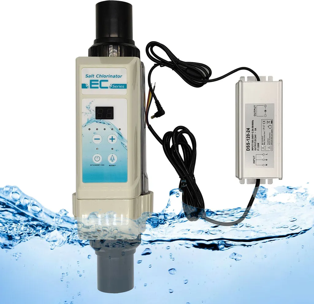 Chlorinateur au sel 8g/h système d'eau salée autonettoyant générique