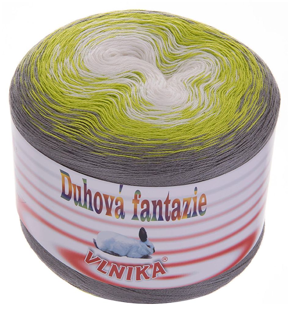 200g Strickgarn Duhová fantazie freshness