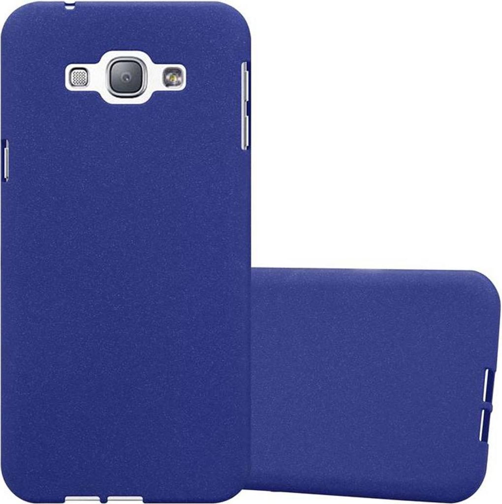 Cadorabo Schutzhülle für Samsung Galaxy A8 2015 Hülle in Blau Handyhülle TPU Etui Cover Case