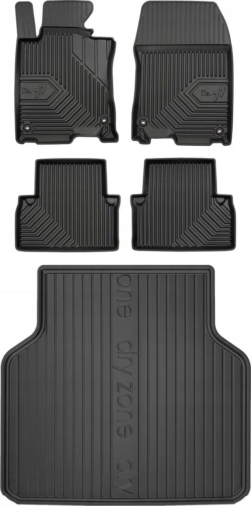 Tappetini Heavy Duty Honda Accord VIII Tourer 2008-2015 Set 77 - 1