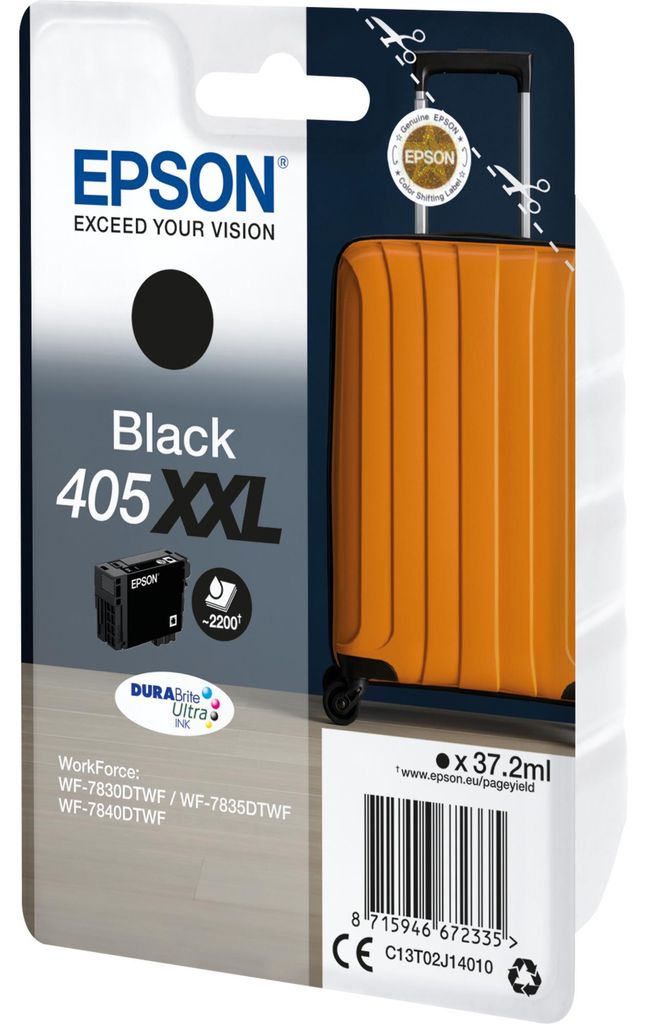 Epson 405XXL DURABrite Ultra Ink, Extra (Super) vysoká Obrázek produktu 