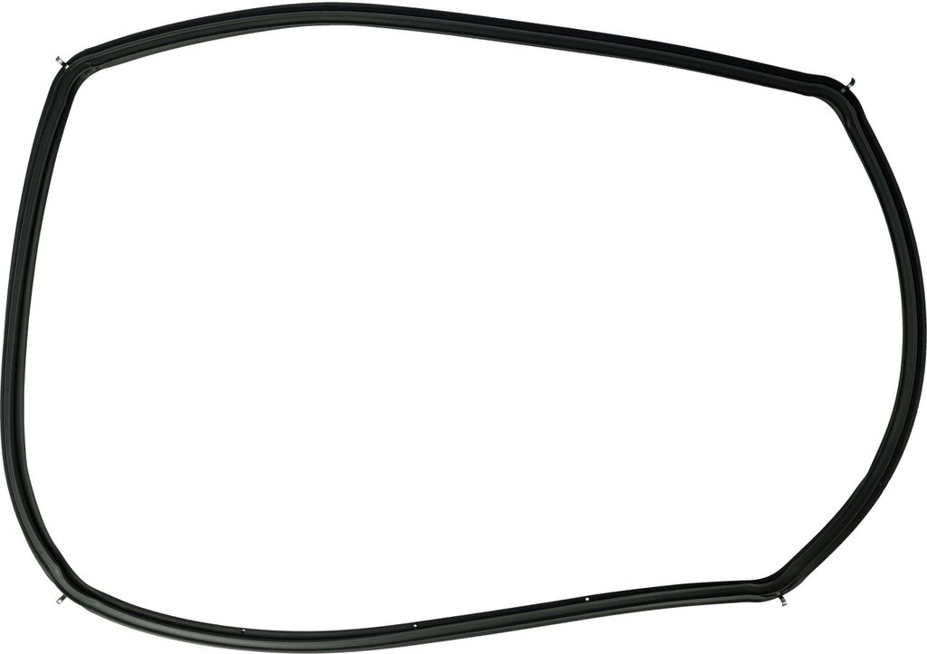 vhbw Türdichtung kompatibel mit Bosch HBF113BR0Y/03, HBF113BR0Y/01, HBF011BV0J/02, HBB33C550/45, HBF113BS0B/04 - 45,5x33x1 cm, Mit Winkelhaken Sch...