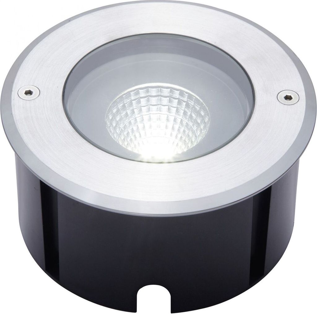 Lutec LED Bodeneinbauleuchte Denver Edelstahl IP54 Produktbild 
