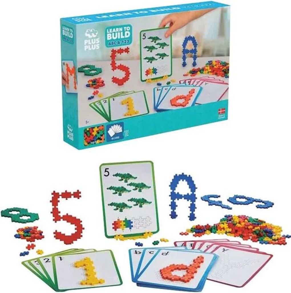 Plus Plus Lernen Sie Abc Und 123 Zu Bauen (3909) Produktbild 