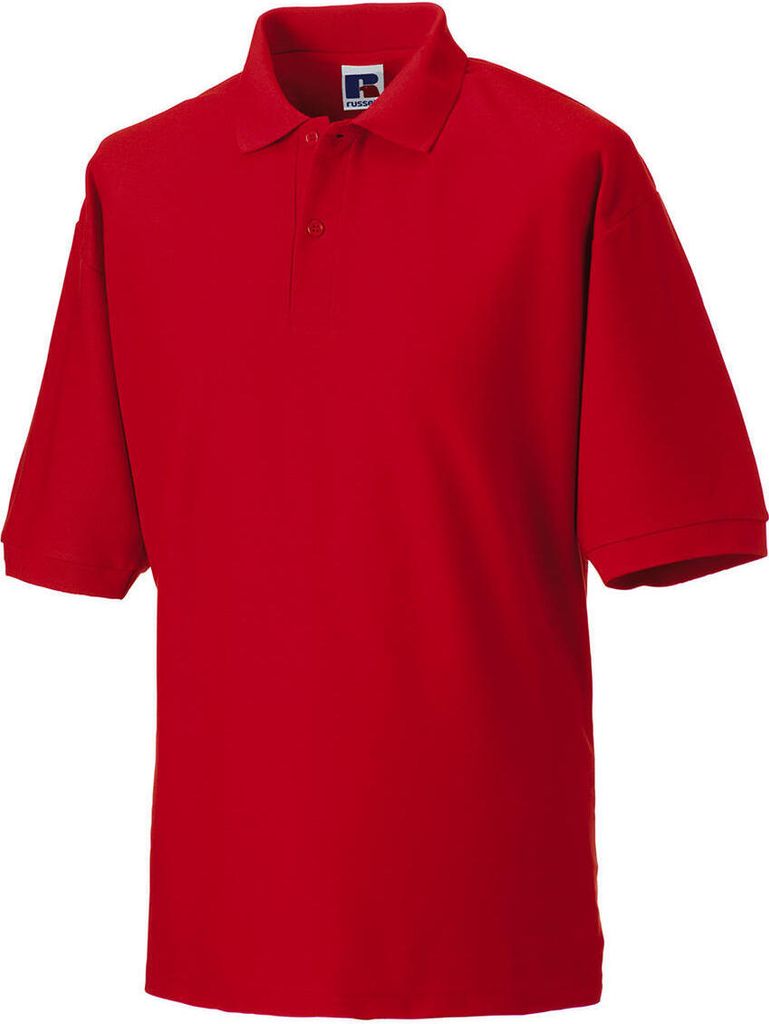 Russell R-539M-0 | Herren Poloshirt 65/35 - Farbe: Bright Red - Größe: S