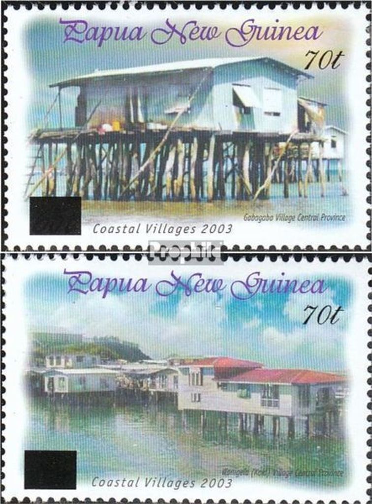 Briefmarken Papua-Neuguinea 2004 Mi 1037-1038 (kompl.Ausg.) Produktbild 