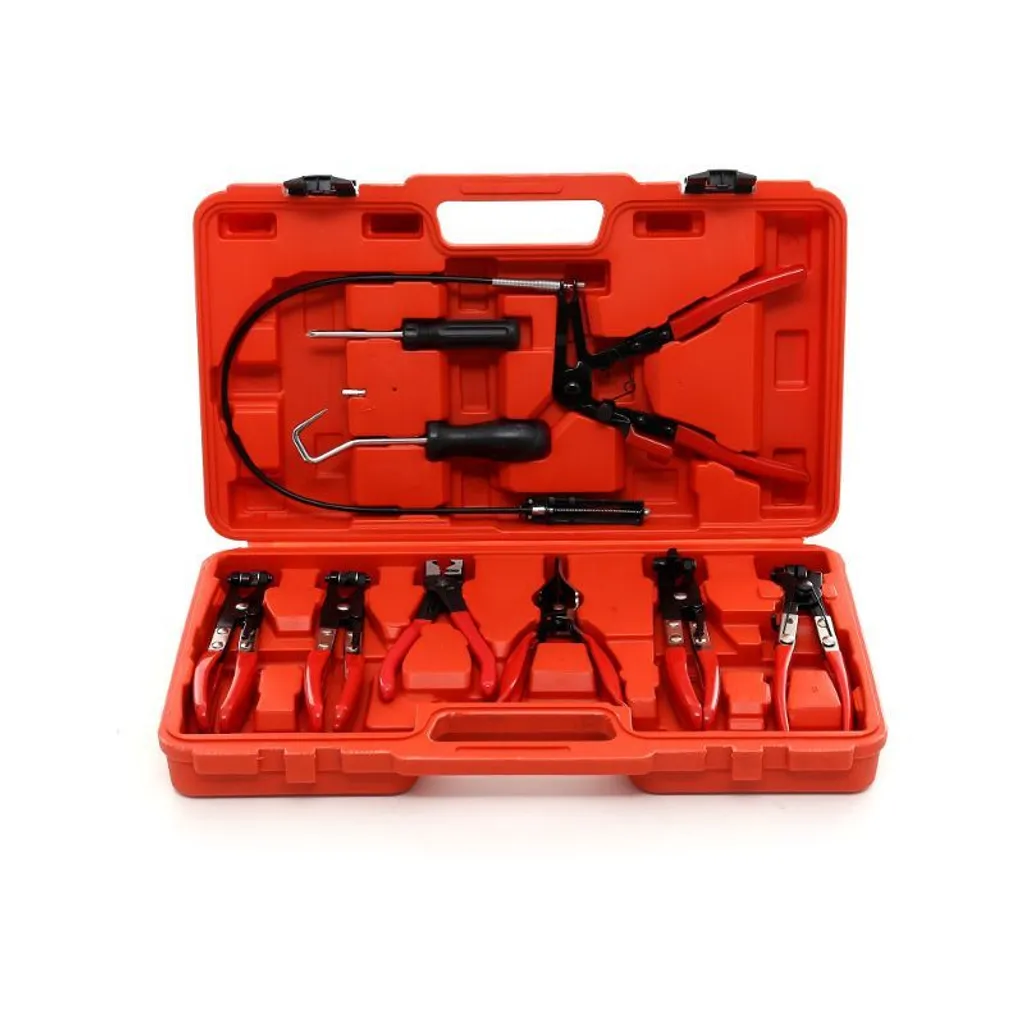 Mallette de 9 pinces professionnelles pour colliers de durites KD10513