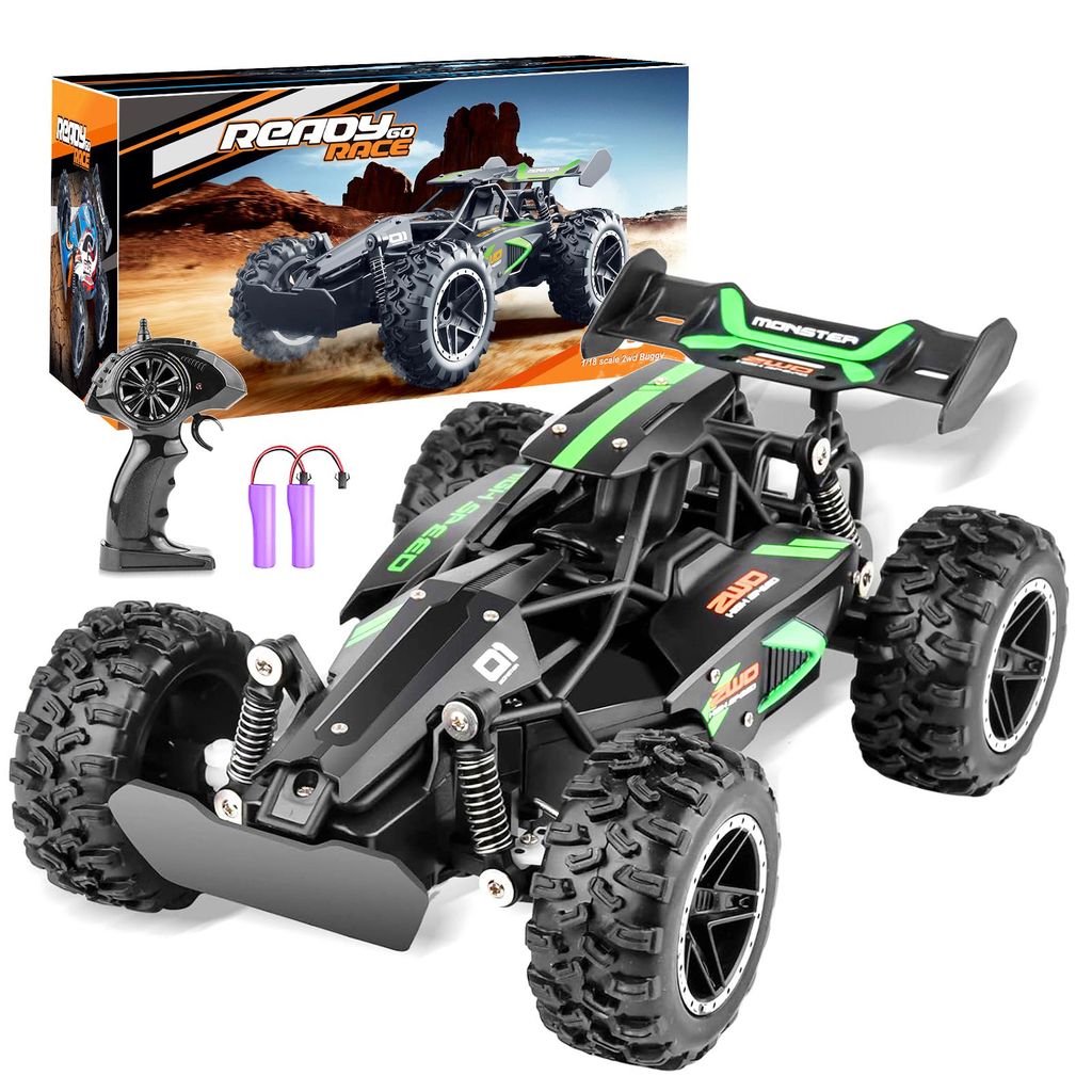 RC-Auto Ferngesteuertes Auto, RC-Hochgeschwindigkeitsauto im Maßstab 1:18, über 20 km/h schnell, Spielzeug für Jungen und Mädchen