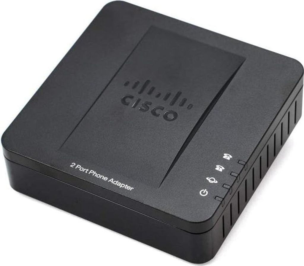 Cisco SPA112 2-Port Phone Adapter, G.711, G.726, G.729, Zdjęcie produktu 