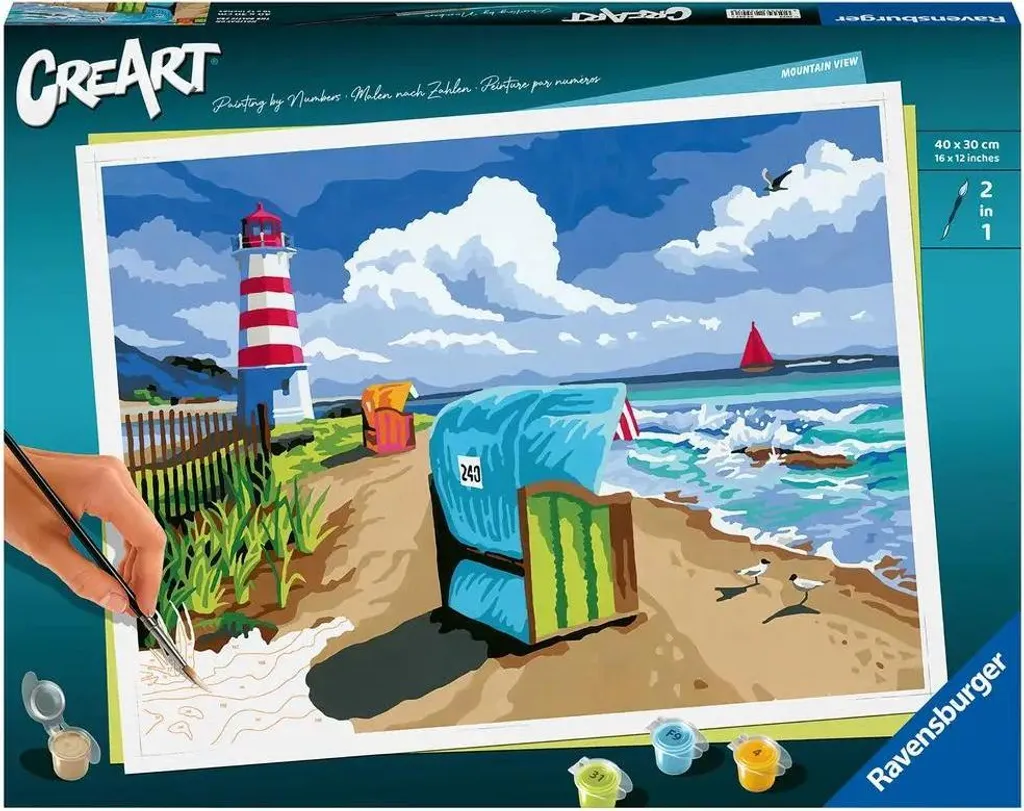 Activité détente : Puzzle 1000 pièces mer Baltique Ravensburger 23547