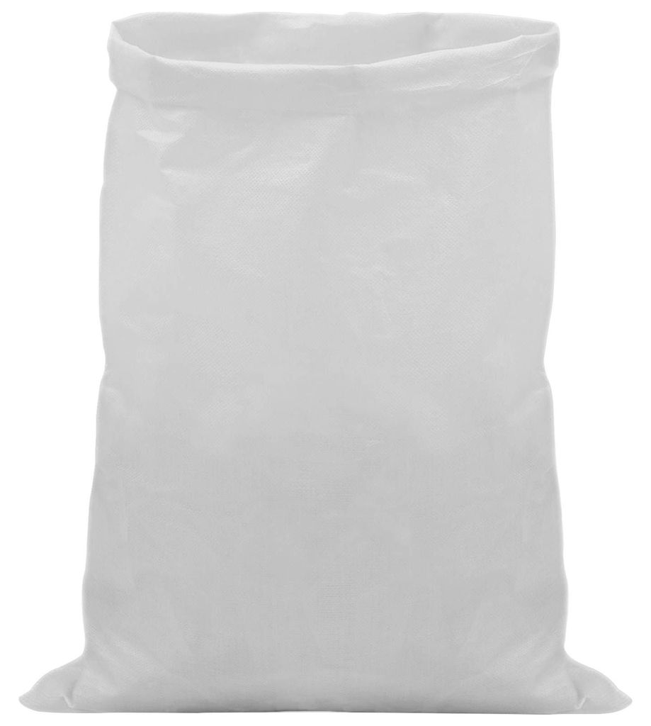vidaXL Gewebte Säcke 10 pcs Weiß 40 x 60 cm PP