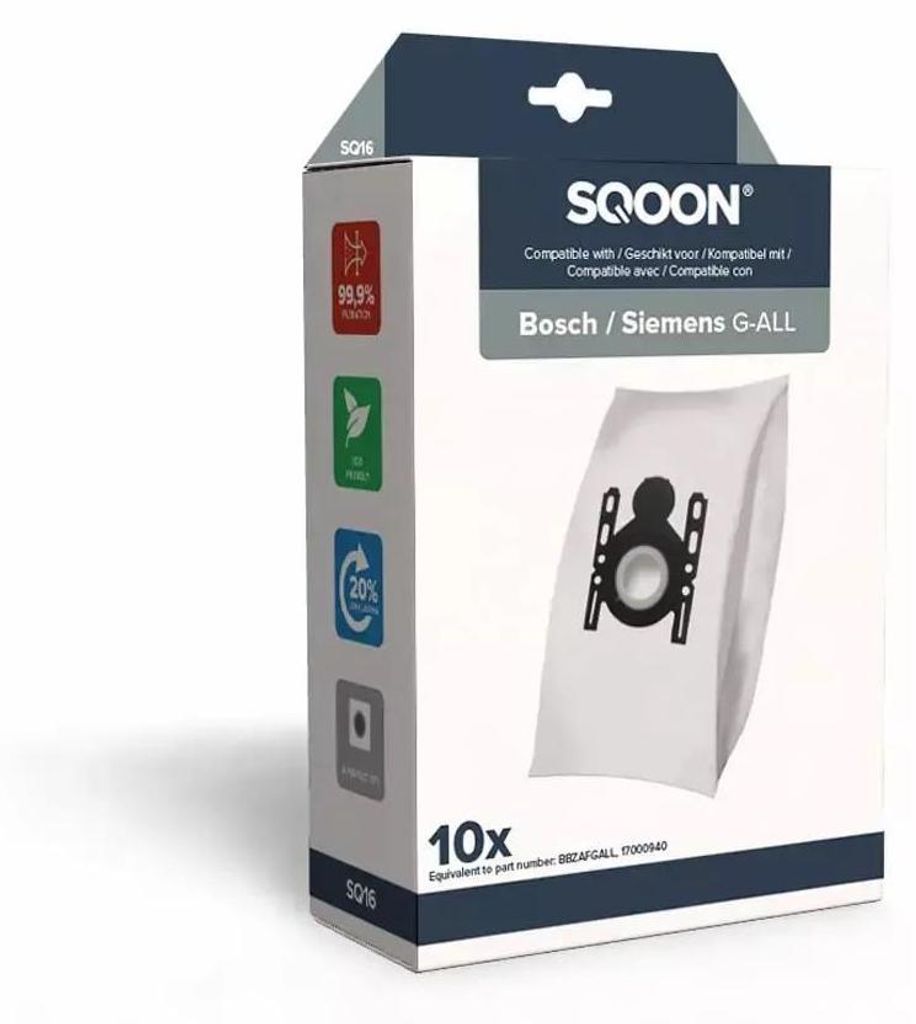 Vrecká do vysávača Bosch/Siemens G-All, 10 kusov Obrázok produktu 