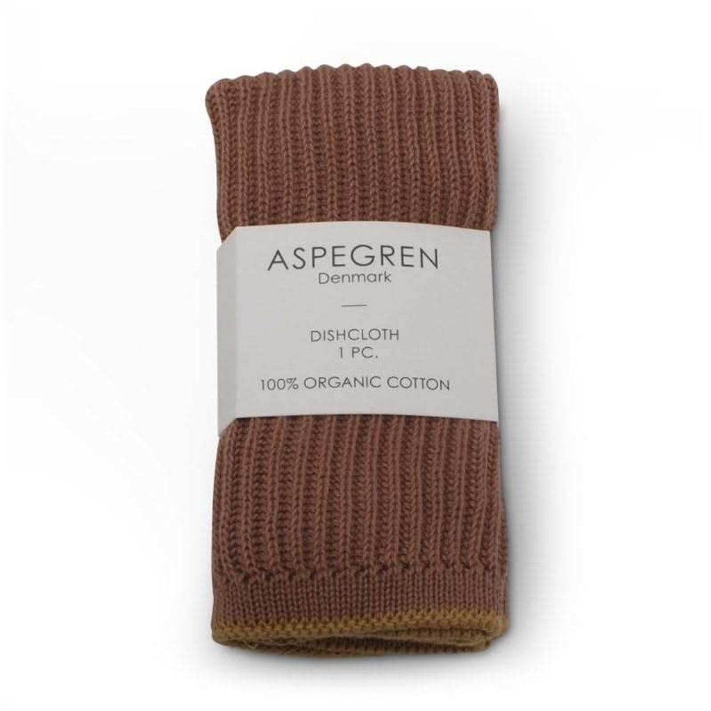 Aspegren Spültuch Ripple Root Beer 26 x 26 cm