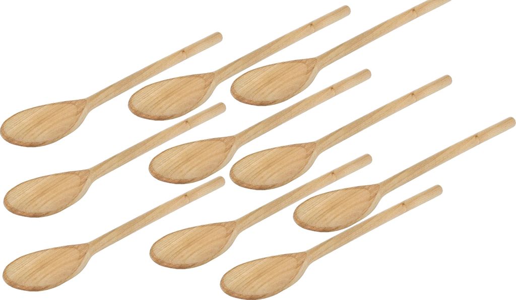 Mini cucchiaio di legno pere zucchero 13 cm Immagine del prodotto 