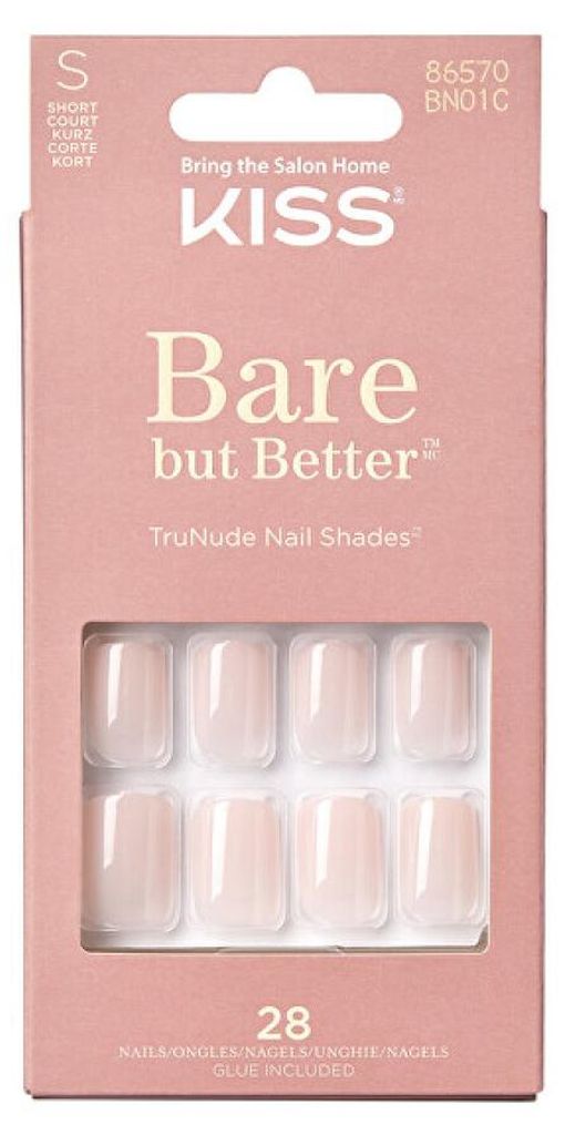KISS Bare-But-Better Nails - Nudies