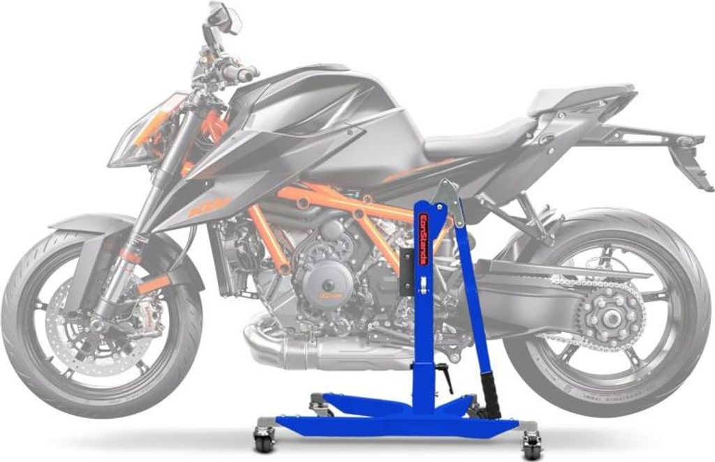 CS Power Classic-Zentralständer für KTM 1290 Super Duke R 20-23 Blau