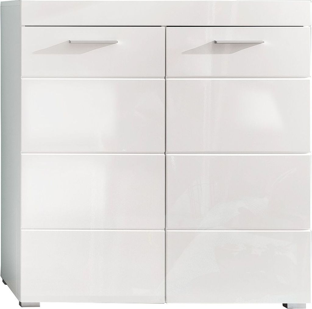 Trendteam Garderobe Amanda, Weiß, 97 x 91 x 38 cm, Produktbild 