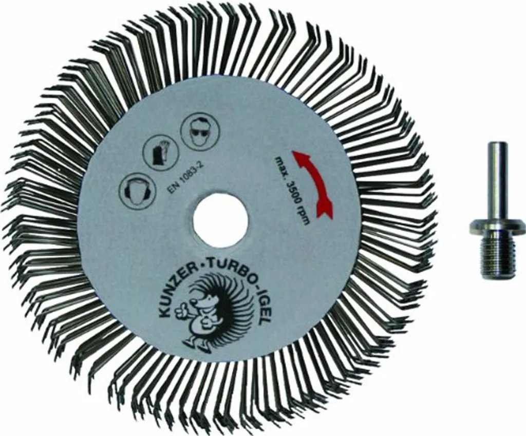 Éliminez la Rouille Facilement : Kunzer Turbo Hérisson 7TI02 et Mandrin