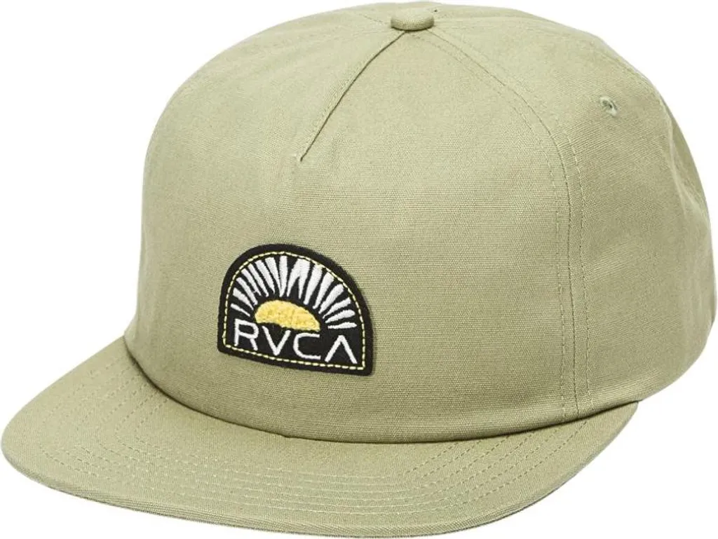 Casquette Snapback RVCA Vert Ranger - Finis les Problèmes de Taille Unique
