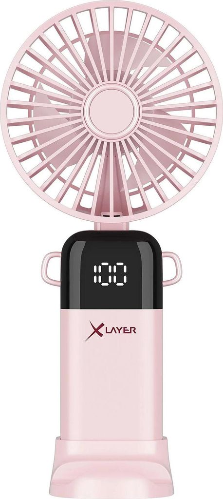 Ventilatore portatile pieghevole e ricaricabile Xlayer con Immagine del prodotto 