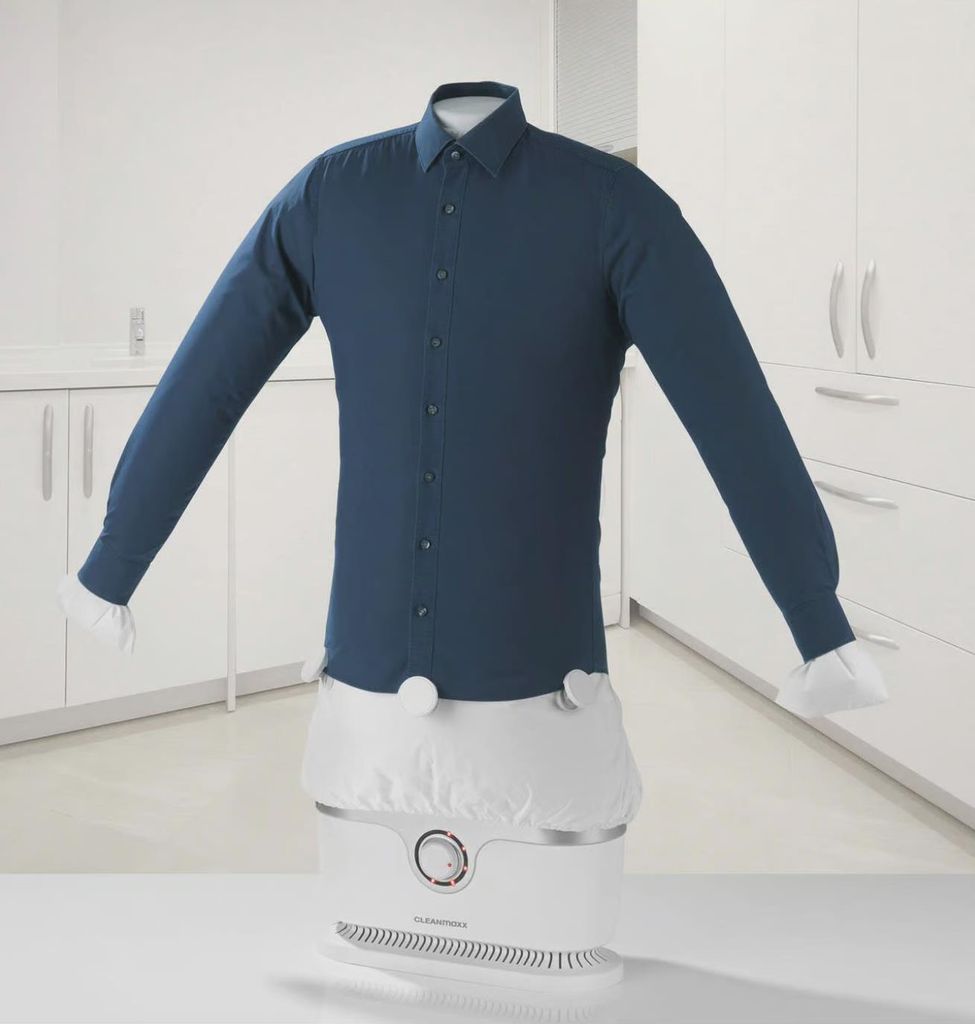 CLEANmaxx Bügler für Hemden & Blusen in Weiß/Silber - 1800 Produktbild 41