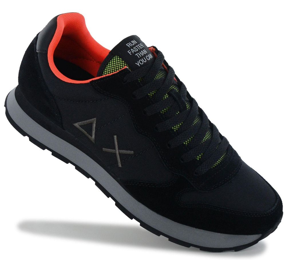 SUN68 Tom Fluo - Herren Sneakers Schuhe Schwarz Z46102-11 , Produktbild 
