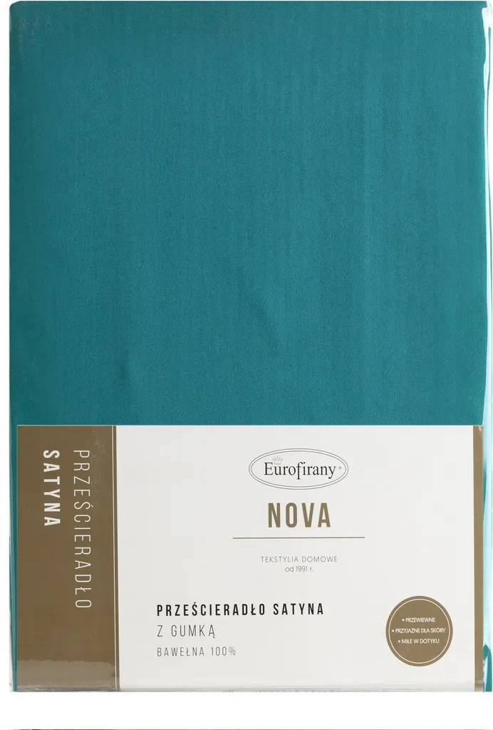 Eurofirany Lenzuolo Sotto Turchese 180x200 | Comfort Skin-Friendly Online - 2