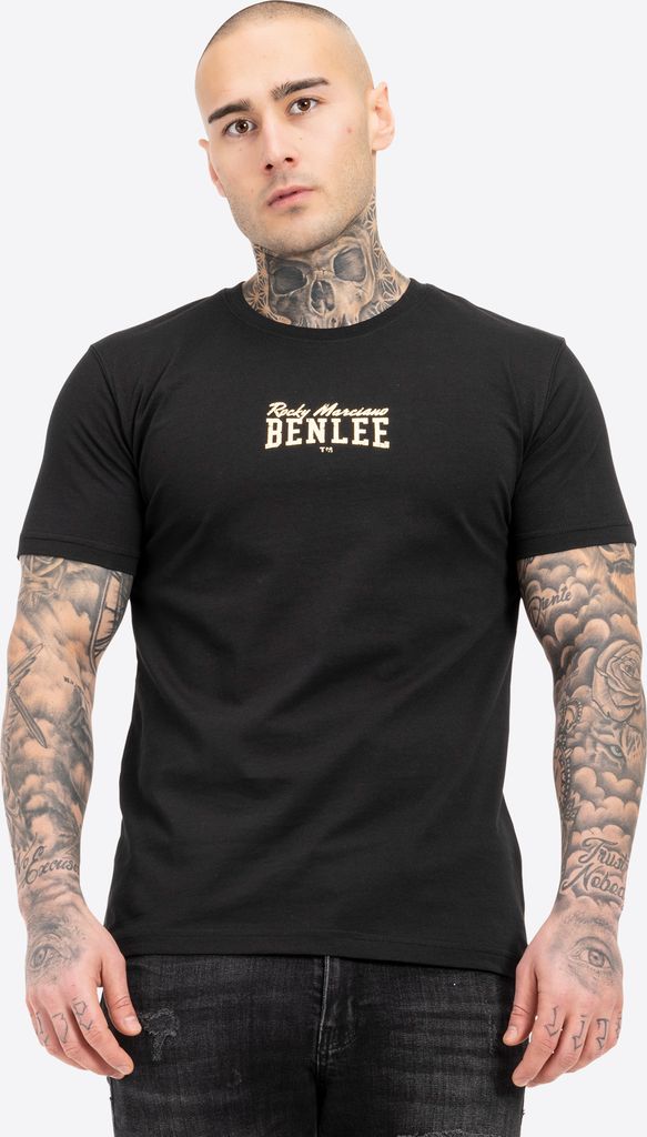 T-Shirt normal Passform KILAAS Noir/Jaune L BENLEE Image du produit 
