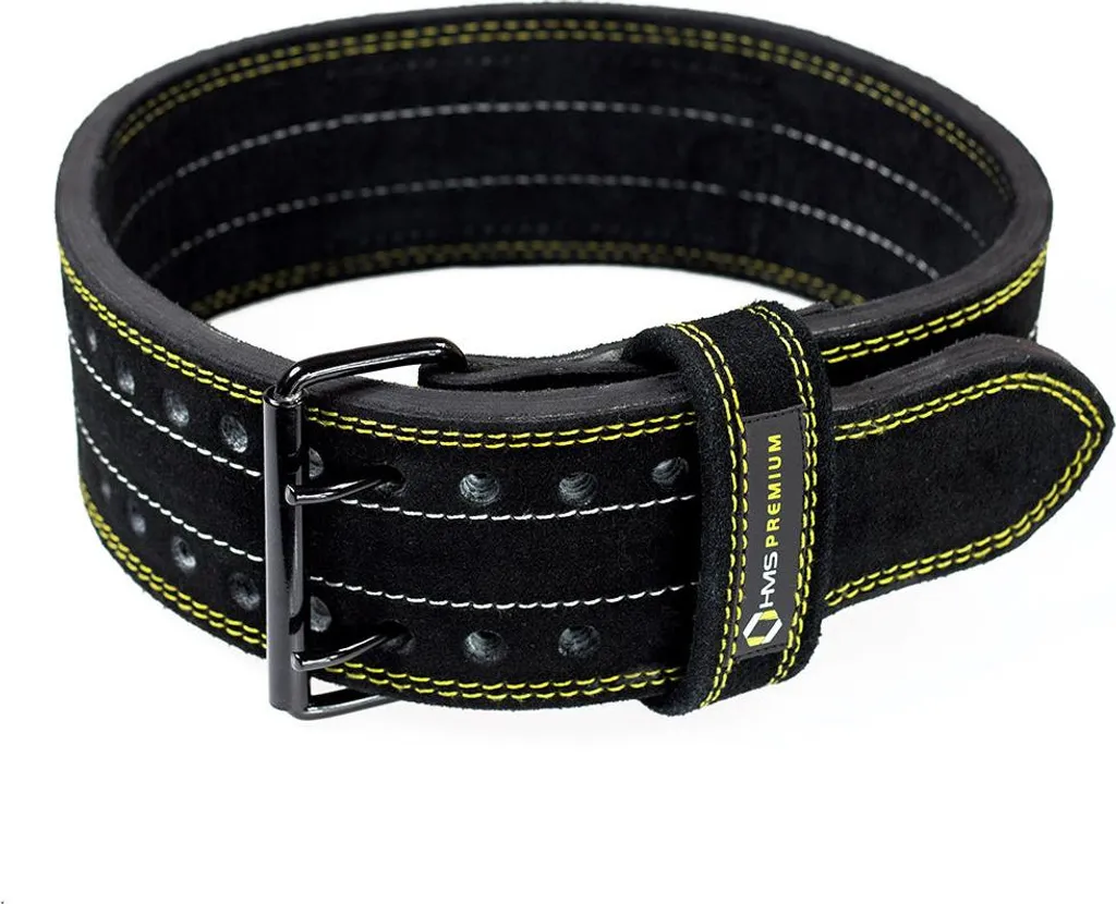 Ceinture de Force de Levage Power Belt Taille L en Cuir Renforcé - 2