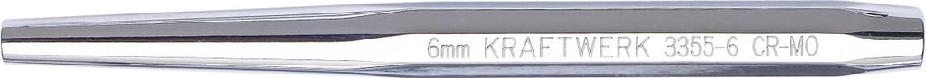KRAFTWERK 3355-4, Pin-Treiber, Stahl, 120 mm, 4 mm, 60 g, 1 Stück(e)
