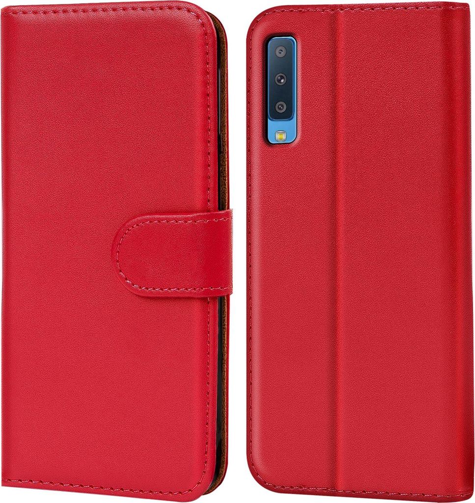 Samsung Galaxy A7 2018 Book Case Handy Schutz Hülle