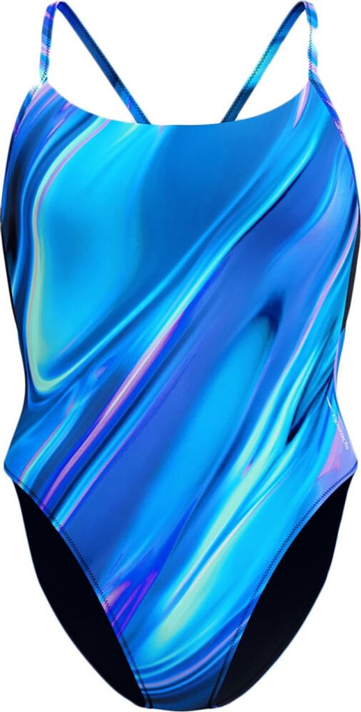 SPEEDO 8-004810 Printed Racerback 1 Pc RAPTURE GLOW - DARK Zdjęcie produktu 