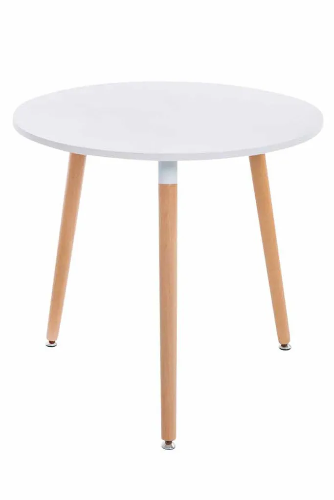 Table de cuisine compacte Leonhard 80 cm idéale pour petit espace